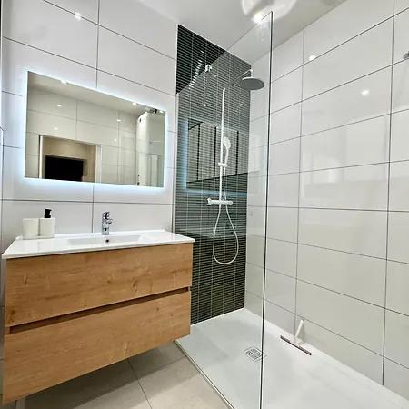 Le Porte De France, 6 Pers, 300 M Gare, Climatisation Appartement Grenoble